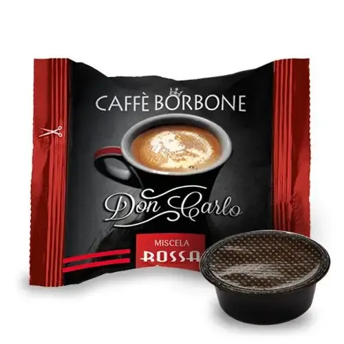 Caffe Borbone Don Carlo Miscela Rossa Capsule caffè 100 pz Prezzo Scontato