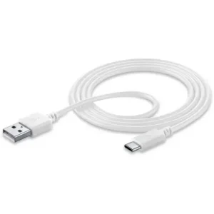 Cellularline USB to USB-C DATA CABLE Cavo USB/USB-C per ricarica e sincronizzazione dati Bianco Scelto Dai Clienti