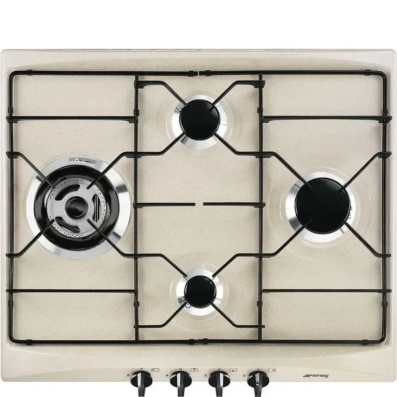 Must-Have Smeg SR264AV2 piano cottura Avena Da incasso Gas 4 Fornello(i)