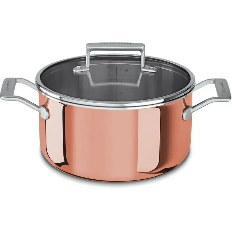 KitchenAid KC2P60LCCP pentola 5 L Rame Alluminio, Rame, Acciaio inossidabile Compra Adesso