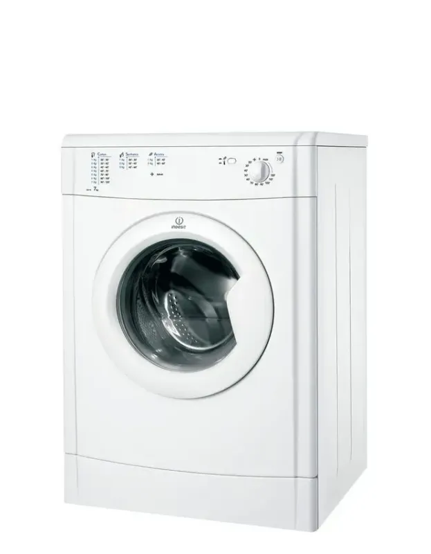Novità Indesit IDV 75 (EX) 60Hz asciugatrice Libera installazione Caricamento frontale 7 kg B Bianco