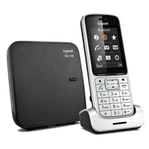 Economico Gigaset SL450 Telefono analogico/DECT Identificatore di chiamata Nero, Argento
