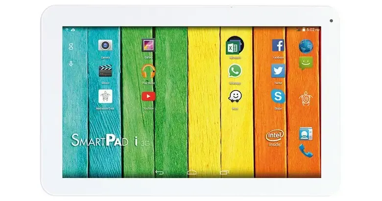 Più Venduto Mediacom SmartPad M-MPI10C3G 3G 16 GB 25,6 cm (10.1") Intel Atom® 1 GB Android Argento, Bianco