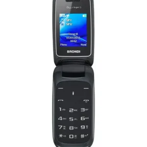 Occasione Imperdibile Brondi Oyster S 4,5 cm (1.77") Nero Telefono cellulare basico