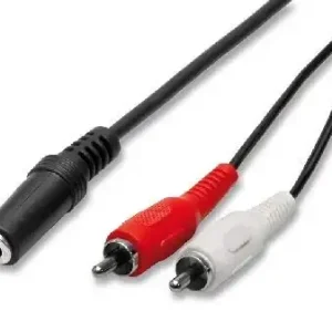 nuovaVideosuono 2/00 cavo audio 1,5 m 3.5mm 2 x RCA Nero, Rosso, Bianco Prezzo Basso