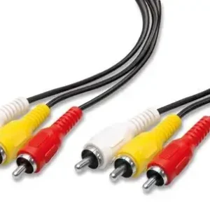 nuovaVideosuono 9/11 cavo audio 1,5 m 3 x RCA Nero, Rosso, Giallo Ultime Pezzi