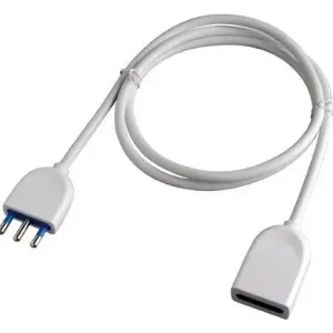 nuovaVideosuono 30/16 prolunghe e multiple 3 m 1 presa(e) AC Interno Bianco Spedizione Espresso
