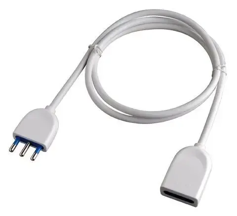 nuovaVideosuono 30/16 prolunghe e multiple 3 m 1 presa(e) AC Interno Bianco Spedizione Espresso