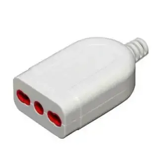 Nuovo Arrivo nuovaVideosuono 30/33 presa elettrica 2P+T Bianco 2P