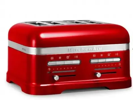 Consegna Rapida KitchenAid 5KMT4205ECA tostapane 4 fetta/e 2500 W Rosso