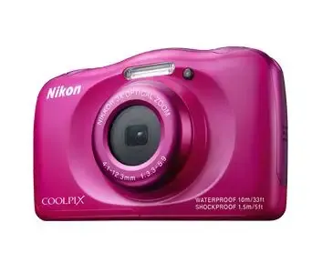 Nikon COOLPIX S33 1/3.1" Fotocamera compatta 13,2 MP CMOS 4160 x 3120 Pixel Rosa Spedito Oggi