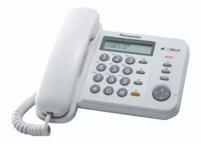 Panasonic KX-TS580EX1 Identificatore di chiamata Bianco Soddisfatti O Rimborsati