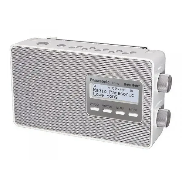 Economico Panasonic RF-D10 Personale Digitale Bianco