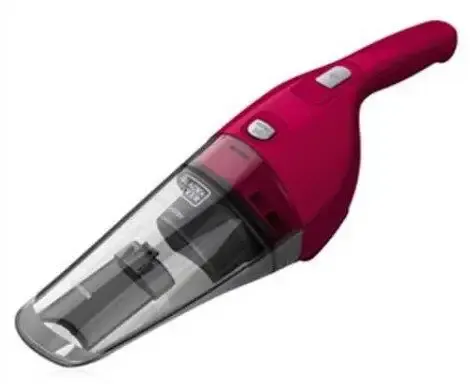 Ultime Pezzi Black & Decker NVB115WA aspirapolvere senza filo Rosso Senza sacchetto