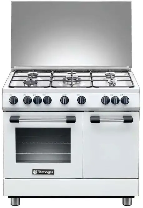 Tecnogas PB965MW cucina Piano cottura Gas Bianco A Spedizione Espresso
