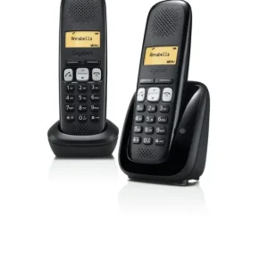 Gigaset A250 Duo Telefono DECT Nero A Buon Prezzo