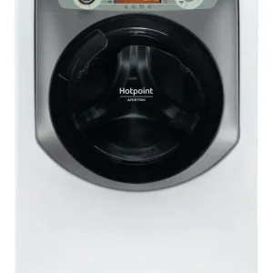 Spedito Oggi Hotpoint AQ116D 49D IT lavatrice Caricamento frontale 11 kg 1400 Giri/min Titanio