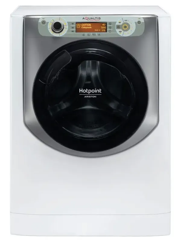 Spedito Oggi Hotpoint AQ116D 49D IT lavatrice Caricamento frontale 11 kg 1400 Giri/min Titanio