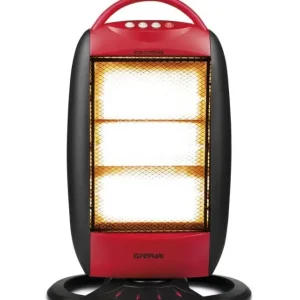 Ultime Pezzi G3 Ferrari G60006 stufetta elettrica Interno Nero, Rosso 1200 W Riscaldatore di ambienti elettrico alogeno