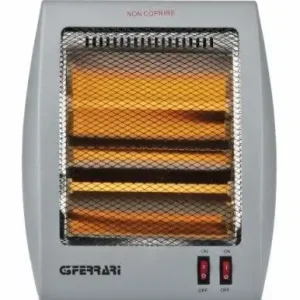 Prezzo Basso G3 Ferrari G60005 Interno Grigio Riscaldatore di ambienti elettrico al quarzo