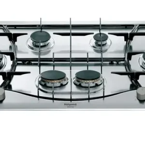 Compra Adesso Hotpoint PHN 962 TS/IX/HA Acciaio inossidabile Da incasso 90 cm Gas 6 Fornello(i)