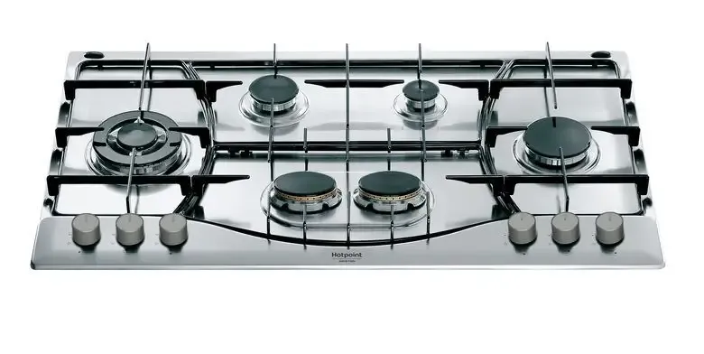 Compra Adesso Hotpoint PHN 962 TS/IX/HA Acciaio inossidabile Da incasso 90 cm Gas 6 Fornello(i)