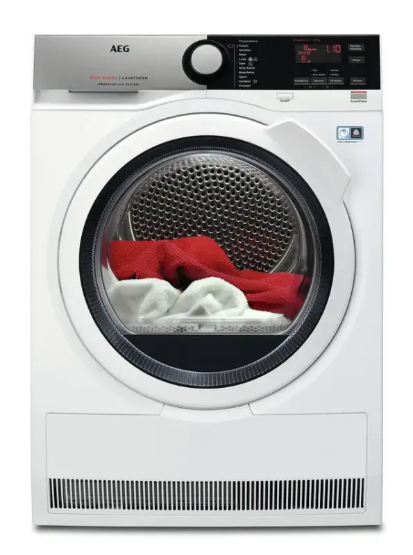 Offerta Del Giorno AEG T8DEE842 asciugatrice Libera installazione Caricamento frontale 8 kg A++ Grigio, Bianco