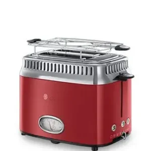 Russell Hobbs Retro Ribbon 2 fetta/e 1300 W Rosso Prezzo Scontato