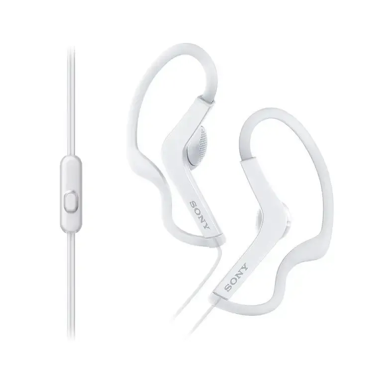 Di Tendenza Sony MDRAS210APW Auricolare Cablato A clip Sport Bianco