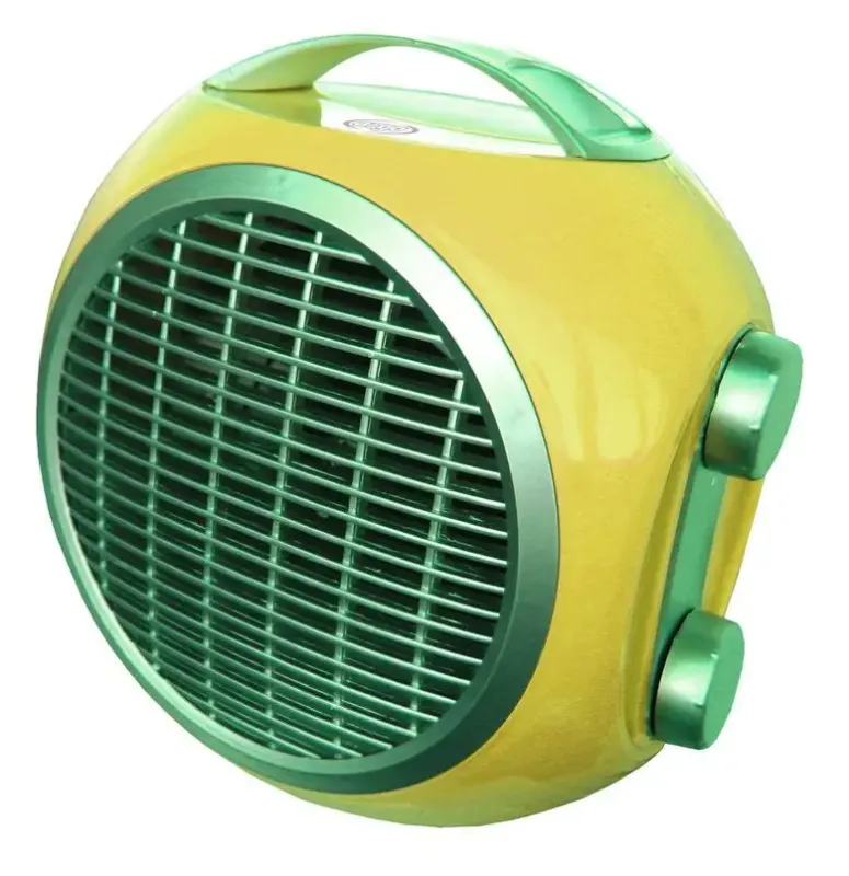 Promo Stagionale Argoclima Pop Interno Argento, Giallo 2000 W Riscaldatore ambiente elettrico con ventilatore