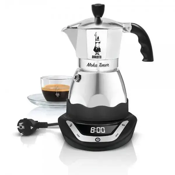 Bialetti EAsy Timer 6 Manuale Boccale per moca elettrico 0,5 L A Buon Prezzo