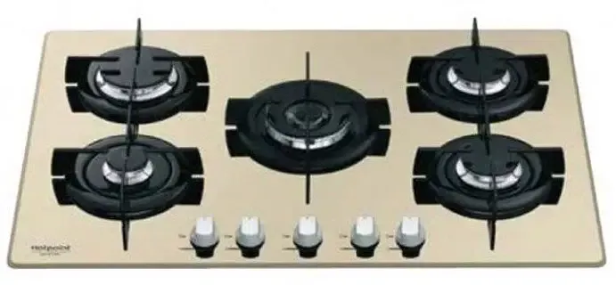 Hotpoint DD 752 P/HA(CH) piano cottura Champagne Da incasso Gas 5 Fornello(i) Subito Disponibile