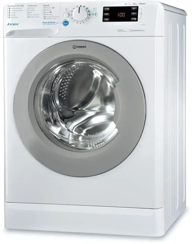 Affare Indesit BWE 101484X WSSS IT lavatrice Caricamento frontale 10 kg 1400 Giri/min Bianco