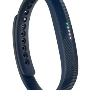 Prezzo Conveniente Fitbit Flex 2 LED Braccialetto per rilevamento di attività Blu marino