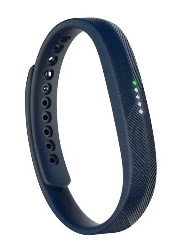 Prezzo Conveniente Fitbit Flex 2 LED Braccialetto per rilevamento di attività Blu marino