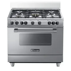 Compra Oggi Stesso Tecnogas PP965MX Cucina freestanding Gas Acciaio inossidabile