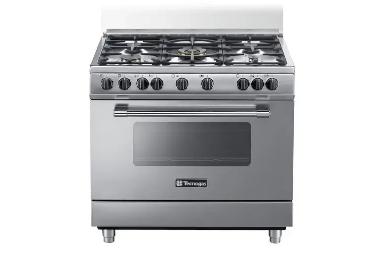 Compra Oggi Stesso Tecnogas PP965MX Cucina freestanding Gas Acciaio inossidabile