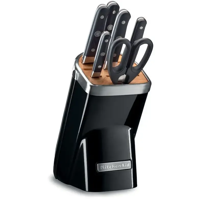 Ordina Subito KitchenAid KKFMA07OB posata da cucina e set di coltelli 7 pz Set di coltelli/coltelleria con ceppo