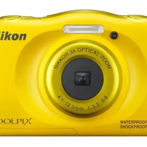 Nikon COOLPIX W100 Kit 1/3.1" Fotocamera compatta 13,2 MP CMOS 4160 x 3120 Pixel Giallo Promozione