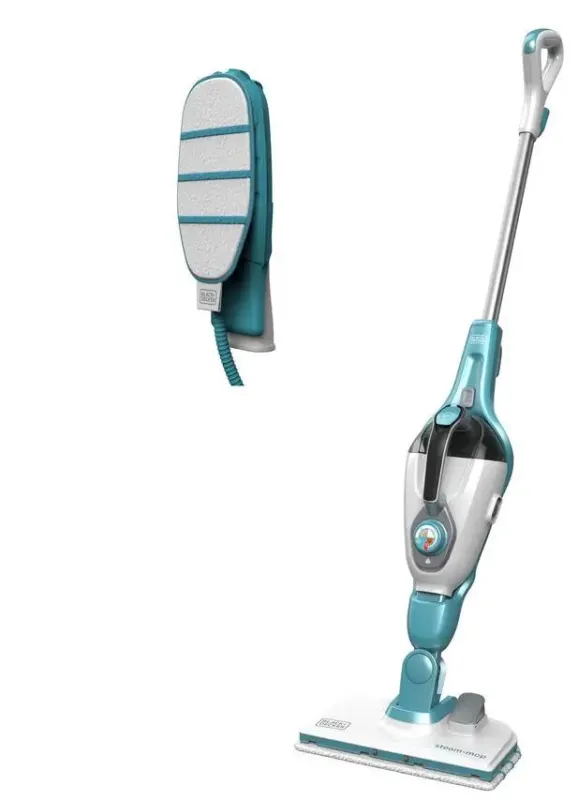Black & Decker FSMH1321JMD Pulitore a vapore Pulitore a vapore verticale 0,5 L 1300 W Blu, Bianco Scelto Dai Clienti