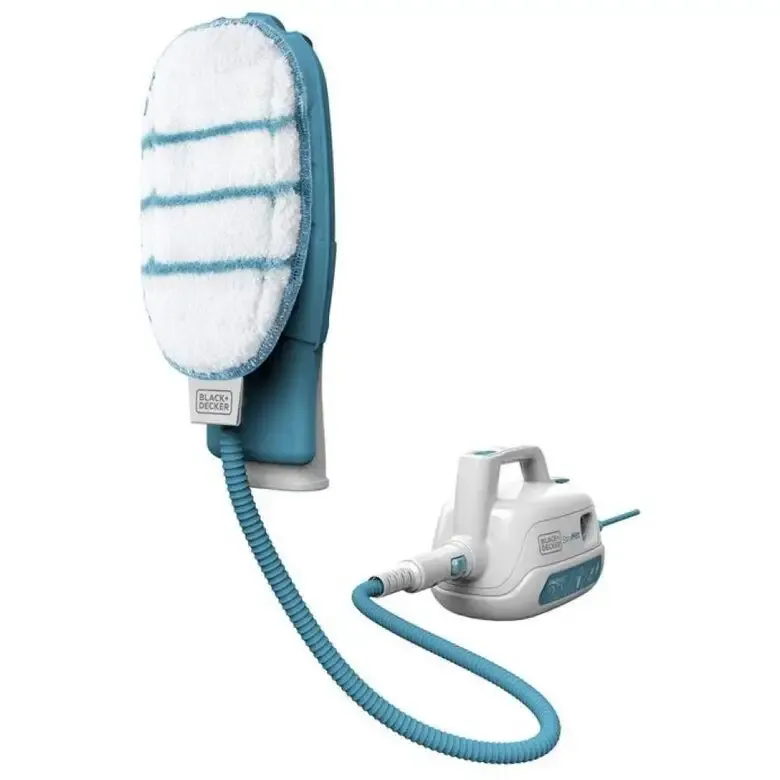 Affare Black & Decker FSH10SM Pulitore a vapore portatile 0,1 L 1000 W Turchese, Bianco