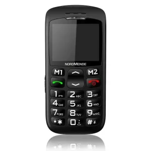Prezzo Di Fabbrica Nordmende BIG200S 5,59 cm (2.2") Nero Telefono cellulare basico