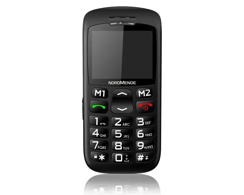 Prezzo Di Fabbrica Nordmende BIG200S 5,59 cm (2.2") Nero Telefono cellulare basico