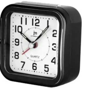 Novità Lowell Justaminute JA7039 Sveglia al quarzo Nero