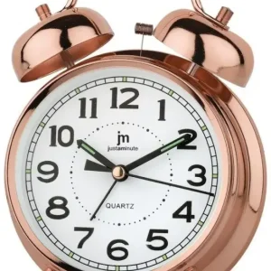 Lowell Justaminute JA7040 Orologio da tavolo in quarzo Rotondo Rosso Prezzo Conveniente