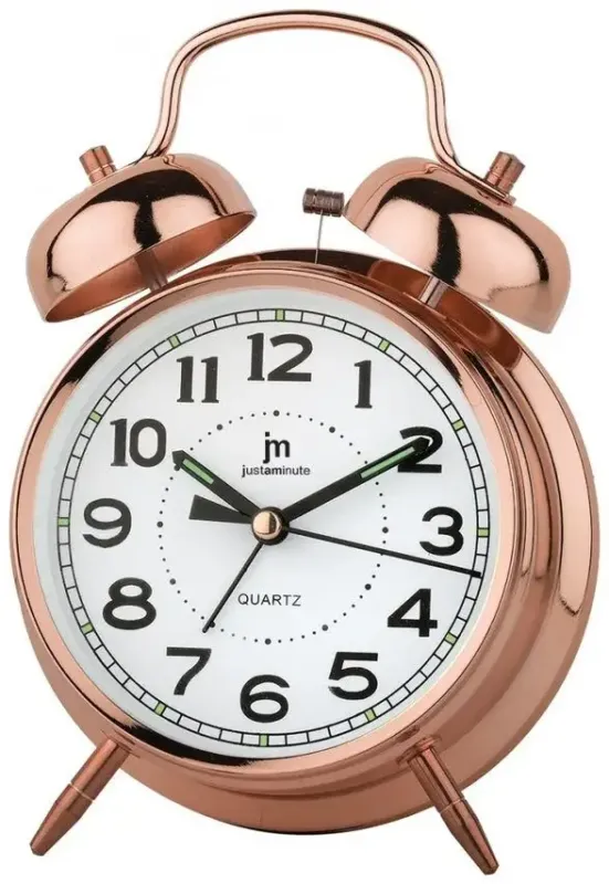Lowell Justaminute JA7040 Orologio da tavolo in quarzo Rotondo Rosso Prezzo Conveniente