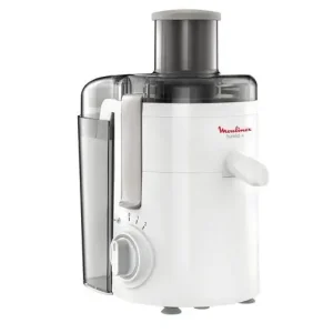 Direttamente Dal Produttore Moulinex JU3701 Frutelia+, Estrattore di Succo a Freddo, Dotato di Ampia Apertura, Facile da Pulire, 2 Velocità e Modalità Pulse, 350 W