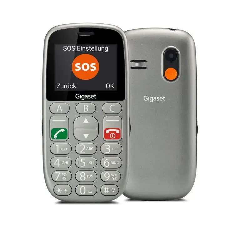 Promozione Esclusiva Gigaset GL390 5,59 cm (2.2") 88 g Argento Telefono cellulare basico