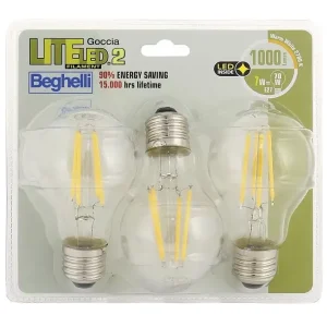 Beghelli Goccia Liteled.2 BLISTER pack 3x Nuovo Arrivo