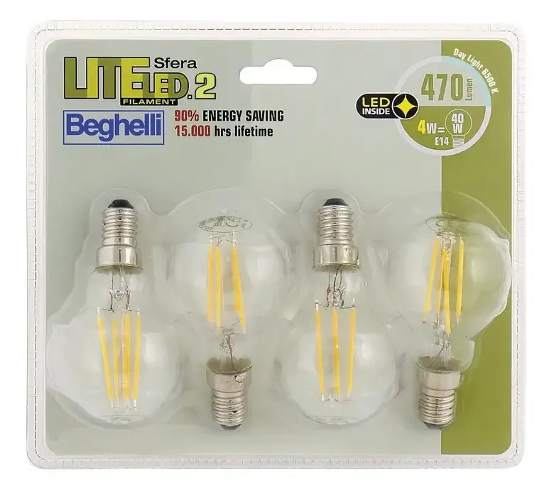 Beghelli Sfera Liteled.2 BLISTER pack 4x A Buon Prezzo